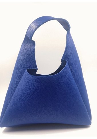 Melen Shoes Lively Çıtçıt Ve Fermuar Kapama İç Bölmeli Kadın Omuz Çantası Mavi