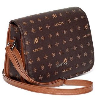 Armine 189 Standart Kadın Omuz Çantası Kahverengi