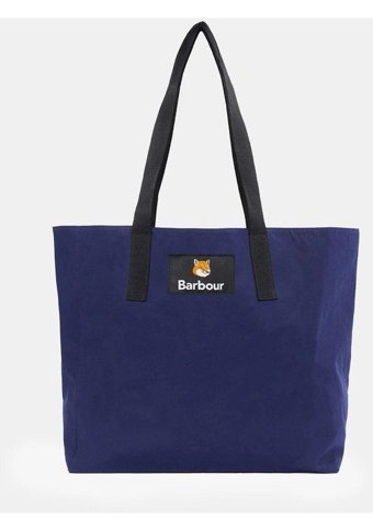 Barbour X Mk Reversible Tote Ny71 Dark Ny71 Dark Kadın Omuz Çantası Lacivert