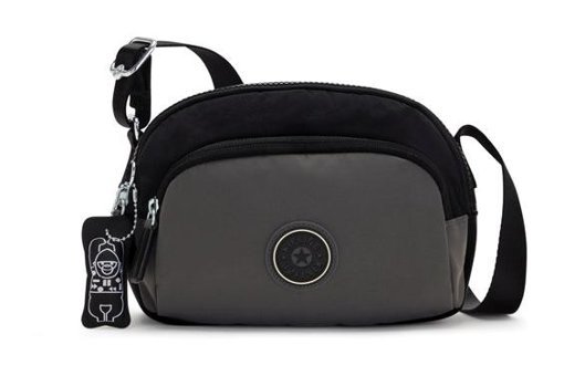 Kipling Ratna Coal Bl Kadın Omuz Çantası Siyah