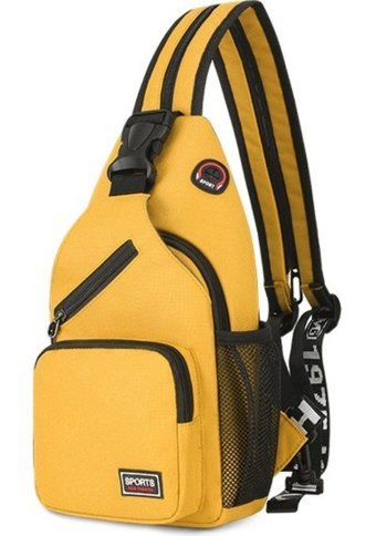 Forestbird Çok Cepli Kadın Omuz Çantası Sarı