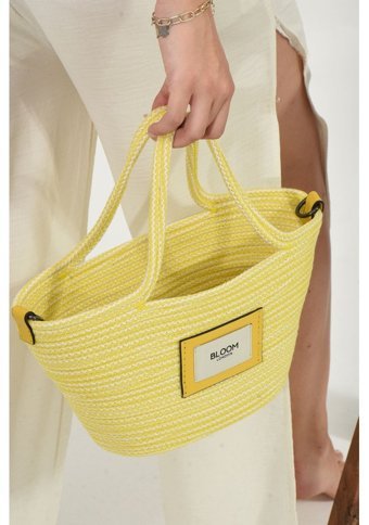 The Bloom London Mini Kadın Omuz Çantası Sarı