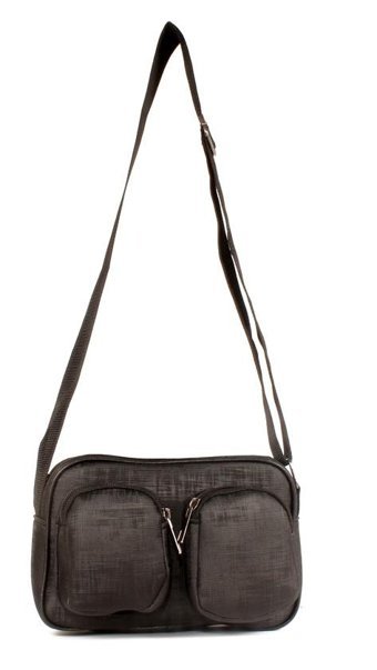 Luwwe Bag'S Çift Cepli 20602 Kadın Omuz Çantası Siyah