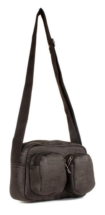 Luwwe Bag'S Çift Cepli 20602 Kadın Omuz Çantası Siyah