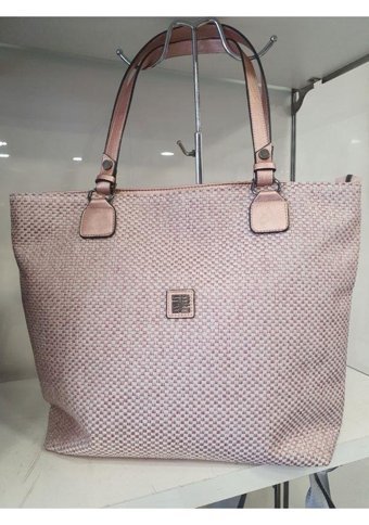 Butik İzmirden Keten Büyük Boy Plaj Şık Kadın Omuz Çantası Mavi