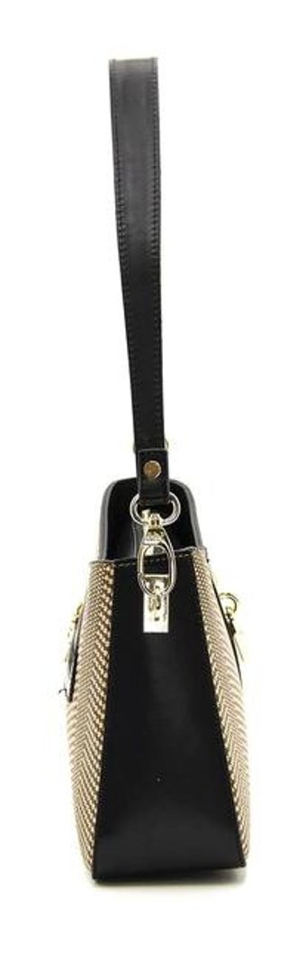 Silver & Polo Nut Nv1102 Nut Kadın Omuz Çantası Kahverengi - Siyah
