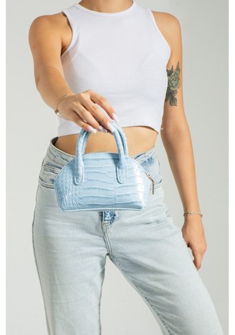Valu Accessorize Bebe Mini Kadın Omuz Çantası Bebe Mavi