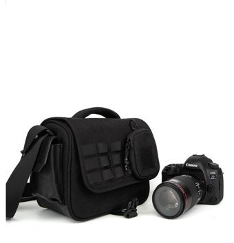 Necati Çanta Dslr Fotoğraf Makinesi Kamera 1099 Kadın Omuz Çantası Siyah
