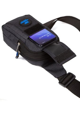 Adelina Bags Unisex Keten Bölmeli Kadın Omuz Çantası Siyah