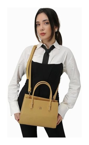Sosela 678080 Emili Kadın Omuz Çantası Sarı