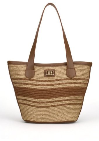 Pierre Cardin Hasır 05Pc24Y545Hs Kadın Omuz Çantası Bej