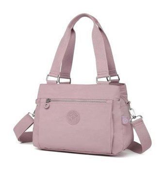 Smart Bags 20221125 Kırinkıl Kumaş Ten Kadın Omuz Çantası Ten