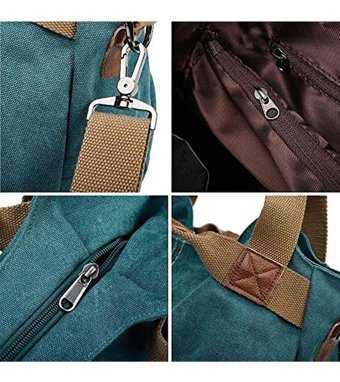 Happyplanet KkOiRetro Hobo Kanvas Tote Alışveriş Kadın Omuz Çantası Kahverengi