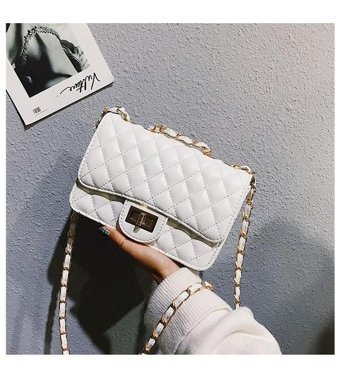 Jolita Yeni Çanta Trendy Kore Tarzı Zincir Kadın Omuz Çantası Beyaz