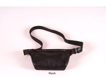 Gön Handmade Deri Bel Aye Kadın Omuz Çantası Camel