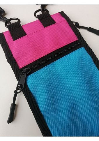 Vatkalimon Unisex Kadın Omuz Çantası Pembe - Mavi