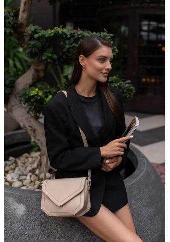 Tena Moda Altıgen Desenli Kapitone Kadın Omuz Çantası Çok Renkli