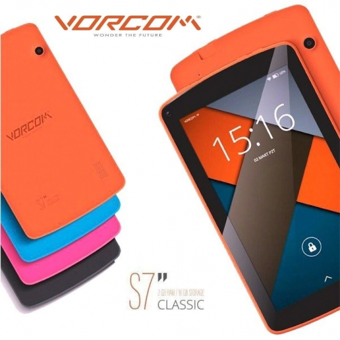 Vorcom S7 Classic 32 GB Android 2 GB Ram 7.0 İnç Tablet Pembe