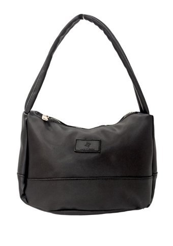 Çlk Accessories Renkli Baget Paraşüt Tr6007 Kadın Omuz Çantası Siyah