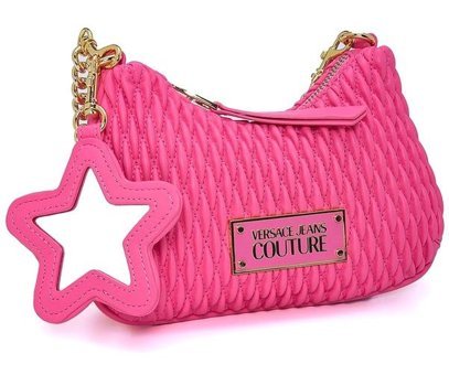 Versace Jeans Couture Yıldız Aynalı Kadın Omuz Çantası Pembe