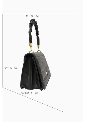 Brs Bags 1560 Kadın Omuz Çantası Siyah