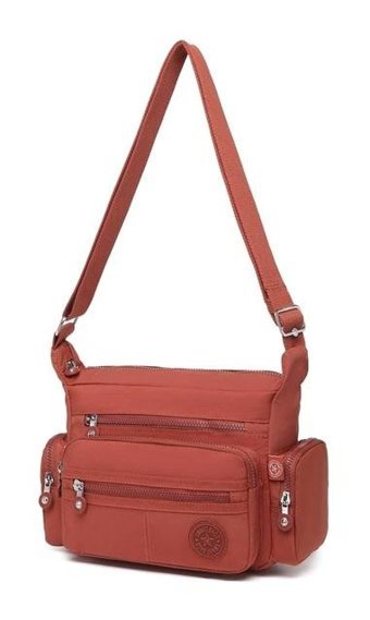 Smart Bags 1008 Kremit Kadın Omuz Çantası Kiremit