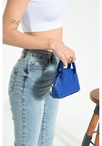 Valu Accessorize Mini Kadın Omuz Çantası Mavi
