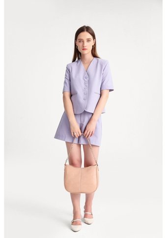 Wyanet Hespero Basit Moda Kadın Omuz Çantası Pembe