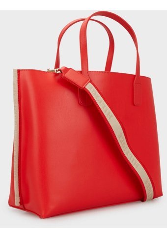 Tommy Hilfiger Aw0Aw15692 Xnd Kadın Omuz Çantası Kırmızı
