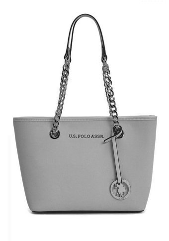 U.S. Polo Assn. A. Us23253 Kadın Omuz Çantası Gri