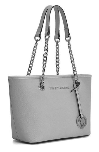 U.S. Polo Assn. A. Us23253 Kadın Omuz Çantası Gri