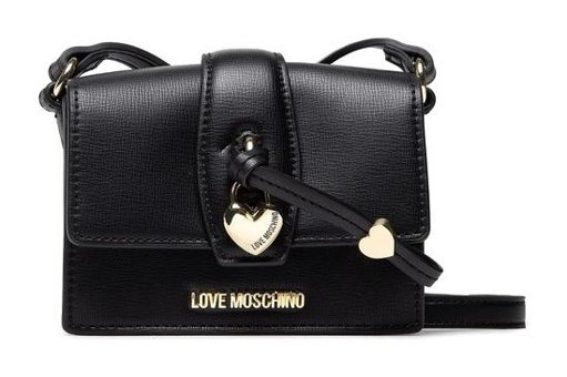 Love Moschino Jc4330Pp0Fkb0000 Heart Kadın Omuz Çantası Siyah