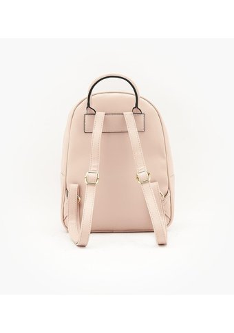 Vera Jadewoven Backpack 23007 Kadın Omuz Çantası Pembe