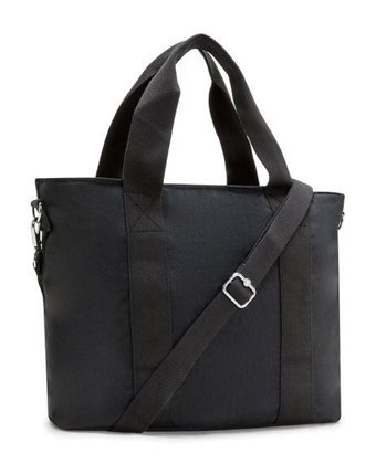 Kipling Minta L Büyük Boy Noır Kadın Omuz Çantası Siyah