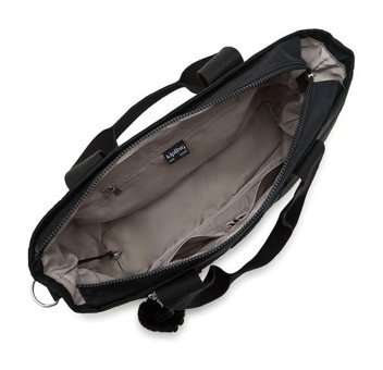 Kipling Minta L Büyük Boy Noır Kadın Omuz Çantası Siyah