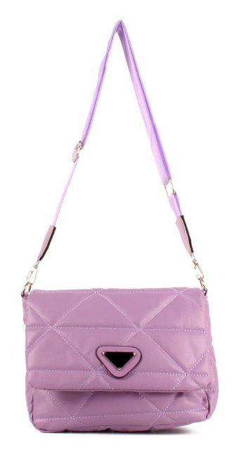 Luwwe Bag'S Nakışlı Taşlı Detay Kapaklı 20714 Lila Kadın Omuz Çantası Lila