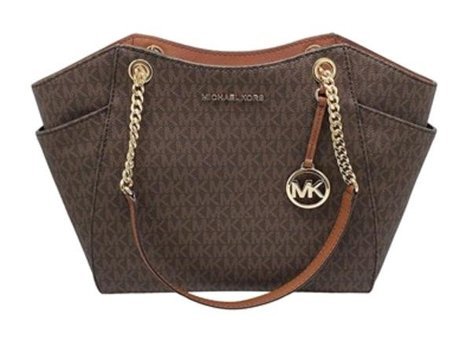 Michael Kors Jet Set Büyük Kadın Omuz Çantası Kahverengi