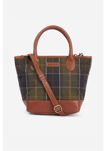 Barbour Katrine Tartan Leather Tn11 Classic Tartan Tn11 Classic Tartan Kadın Omuz Çantası Çok Renkli