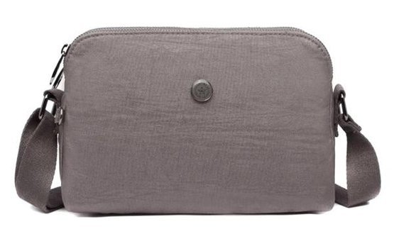 Smart Bags Smb3002 Krinkıl Smb3002 Kadın Omuz Çantası Gri