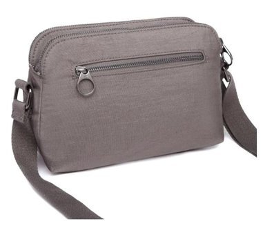 Smart Bags Smb3002 Krinkıl Smb3002 Kadın Omuz Çantası Gri