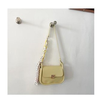 Jzcat Fashionable Retro Versatile Kadın Omuz Çantası Sarı