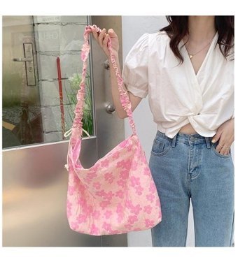 Worryfreeshopping Lbw Kadın Omuz Çantası Beyaz - Pembe