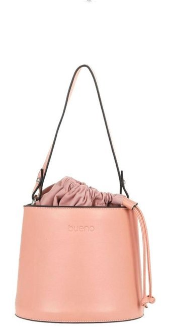 Bueno Shoes 01Wby3607 Deri Deri Kadın Omuz Çantası Pembe