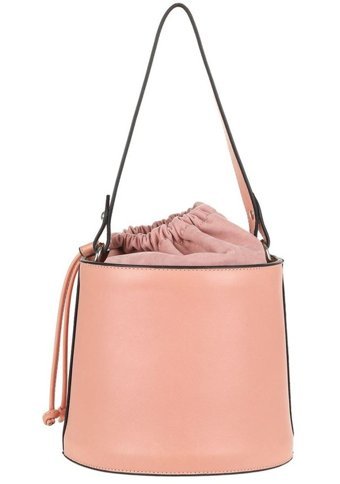 Bueno Shoes 01Wby3607 Deri Deri Kadın Omuz Çantası Pembe