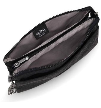 Kipling Riri Sıgnature EmKadın Omuz Çantası Siyah