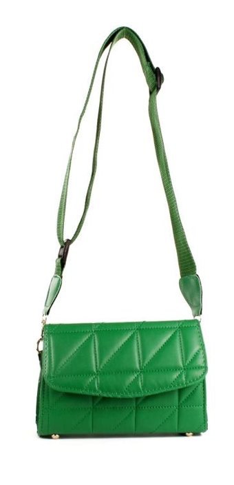 Luwwe Bag'S Kapitoneli 10582 Kadın Omuz Çantası Yeşil