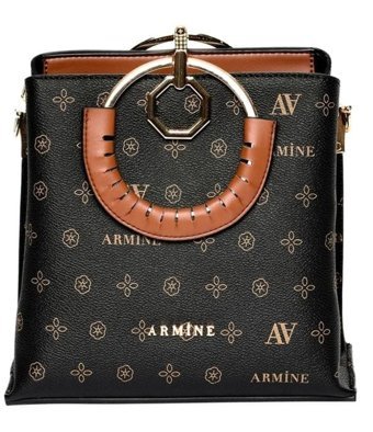 Armine 260 Standart Kadın Omuz Çantası Siyah