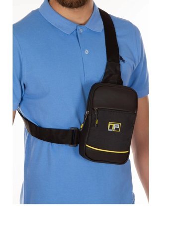 Newish Polo Newish Quatro Minimal Kadın Omuz Çantası Siyah