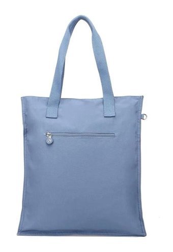 Smart Bags 20223076K Krinkıl Kumaş Jeans Kadın Omuz Çantası Mavi