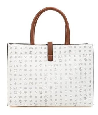 Bilik Deri Monogram Sym 517Mn Kadın Omuz Çantası Çok Renkli